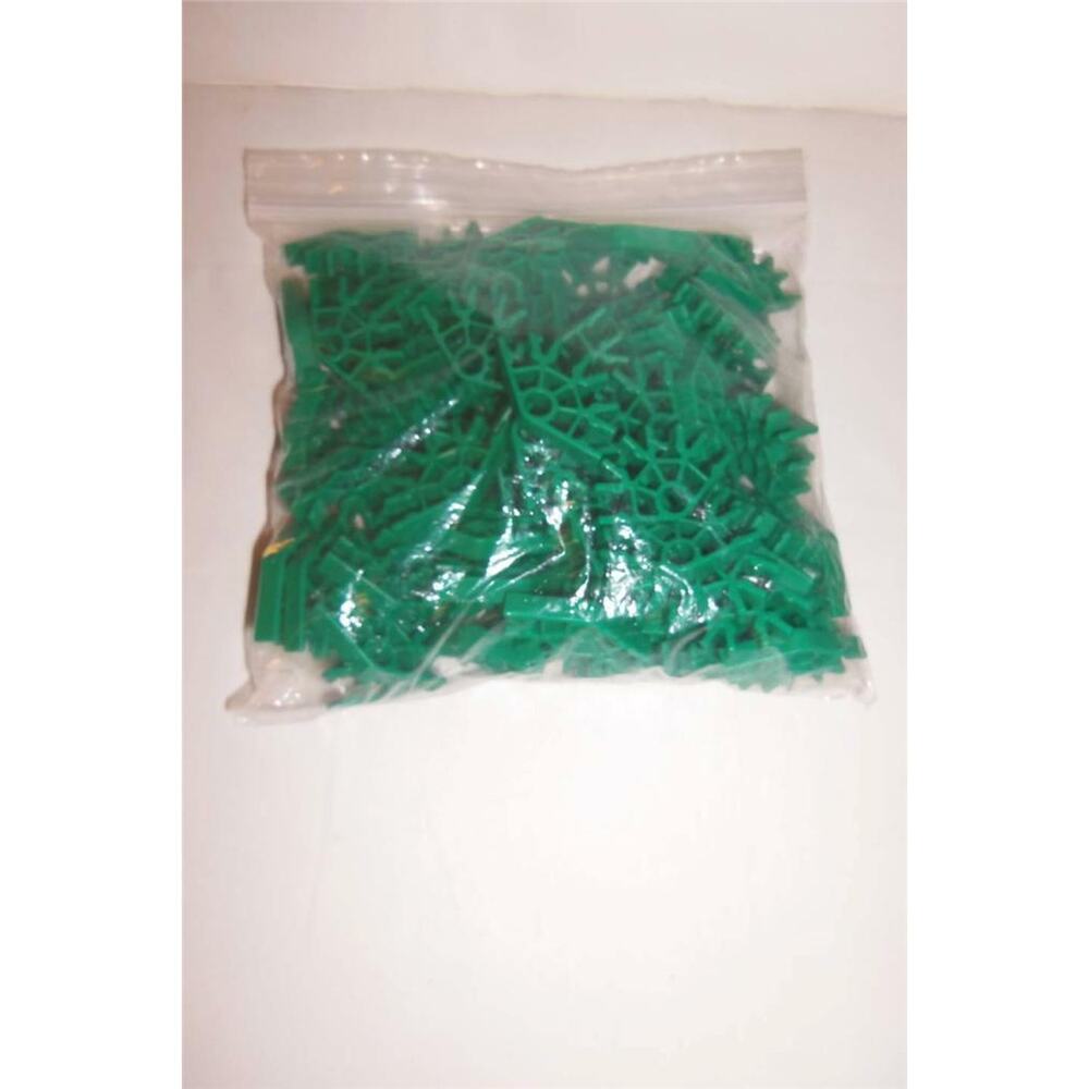 K'NEX 4-Way Connector Green Pieces Parts Standard Classic Size KNEX -0614T18